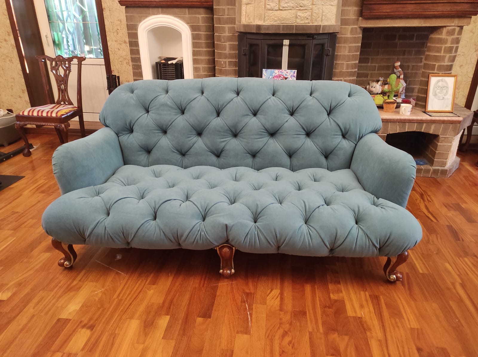 Перетяжка дивана. Нижняя Салда