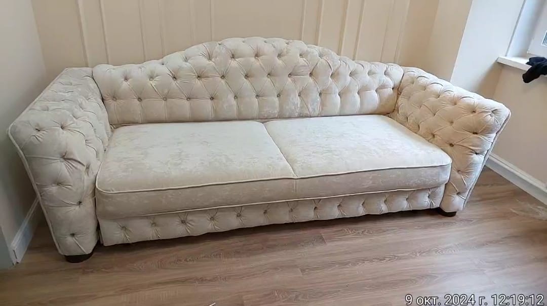 Замена обивки дивана на дому. Нижняя Салда